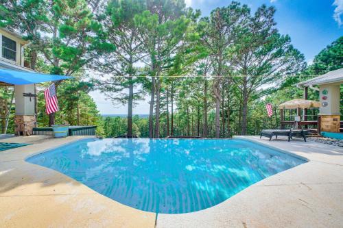 Broken Bow Escape with Mountain Views and Pool Access!